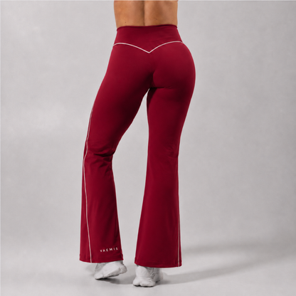 Ensemble ÉLAN - Top ajusté & pantalon évasé